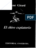 Rene Girard - El Chivo Expiatorio (Completo)
