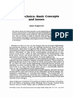 Sociotechnics: Basic Concepts and Issues: Adam Podgorecki