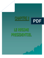 Regime Presidentiel PDF
