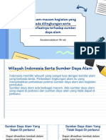 Macam Macam Kegiatan Serta Manfaat Sumber Daya Alam PDF