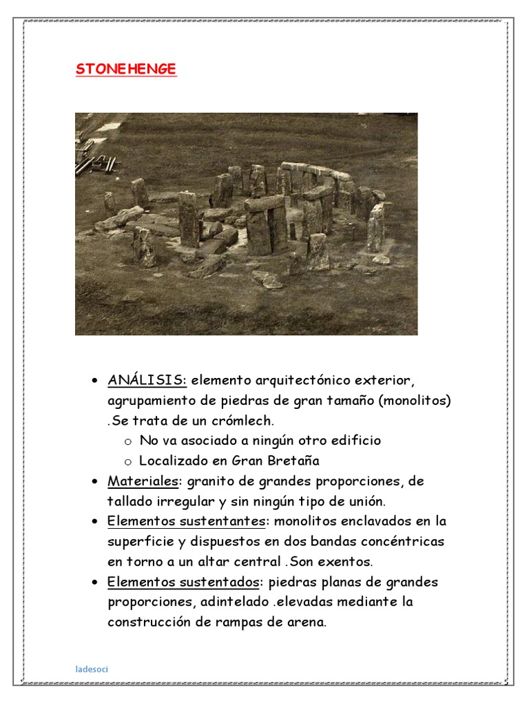 Stonehenge PDF | PDF | Stonehenge | Science