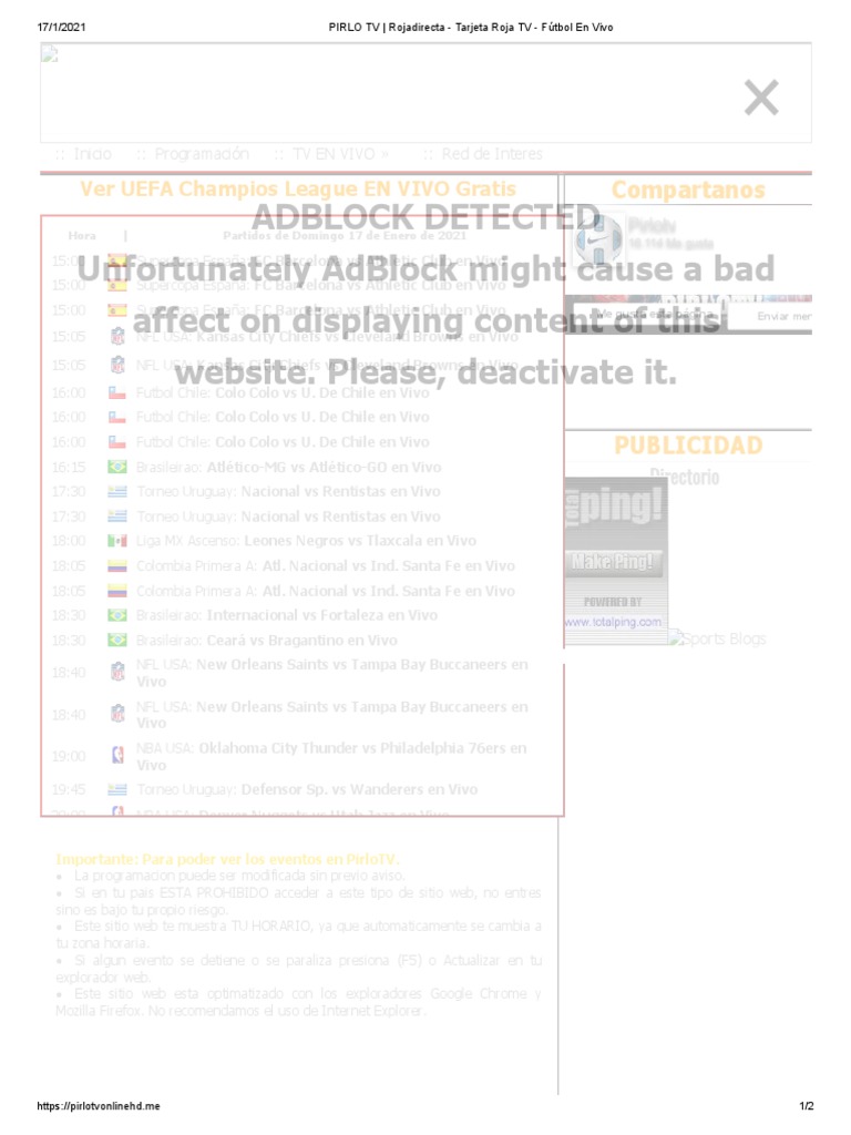 Image Result For Rojadirecta Tarjeta Roja Pirlo Tv Futbol En Vivo