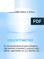 Violentometro Exposición