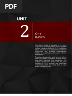 Unit-2 C++ Basics - Edited PDF