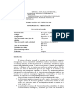 SOCIOPOLITICA Y EDUCACIÓN Lapso 2020-2021