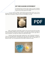 Egg Osmosis Activity Observation