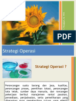 Strategi Operasi