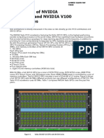 Comparison of NVIDIA Kepler K40 and NVIDIA V100 Architectures