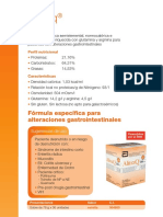 Nutricion (Adulta e Infantil) - Dietas Estandar Por Patologia - Funcion Gastrointestinal Alterada - ALITRAQ