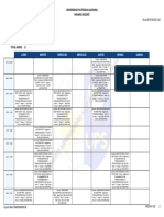 Horario Docente Grado 2019-2020