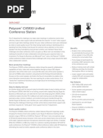 Polycom CX5100 Unified Conference Station: Data Sheet