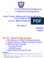 Part II. Metal Forming Processes
