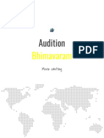 Audition: Bhimavaram