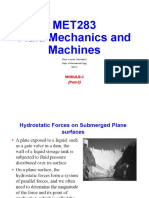 MET283 Fluid Mechanics and Machines: Module-2