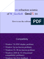 Winsism: Refraction Seismic of Geo2