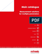 Main Catalogue: Measurement Solutions For Multiple Parameters