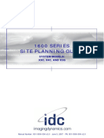 1600 SERIES Site Planning Guide: System Models: X3C, X4C, and X3G