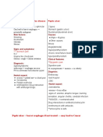 Gastroesophageal Reflux Disease (GORD) : Peptic Ulcer:: Risk Factors: Causes