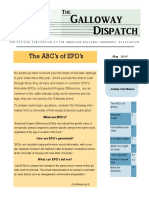 Galloway Dispatch: The ABC's of EPD's