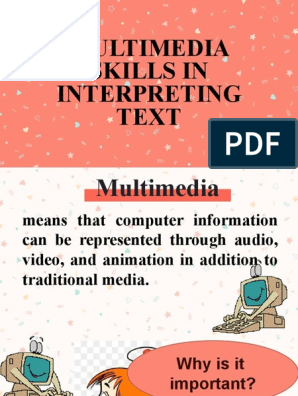 Multimedia and ICT Skills | PDF