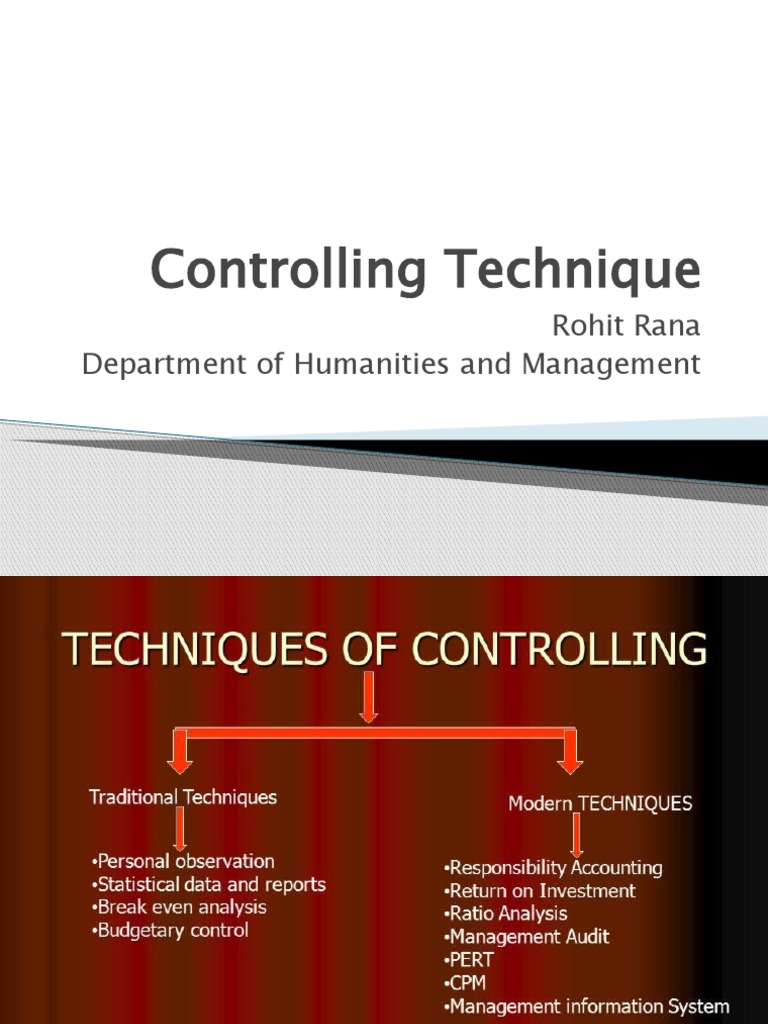 Modern and Traditional Control Techniques | PDF | Budget | Economies