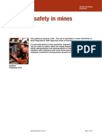Electrical Safety in Mines: Work Regulations 1989. Approved Code of Practice