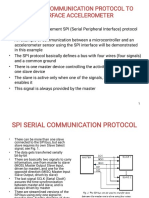 SPI To Interface Accelerometer