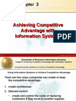 Achieving Competitive Advantage With Information Systems