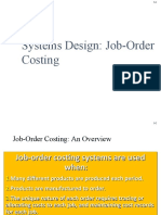 Chapter 03 Systems Design Job-Order Costing