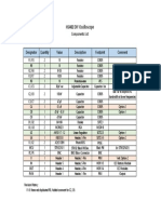 HS402 DIY Oscilloscope: Components List Designator Quantity Value Description Footprint Comment