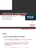 Okruženje Marketinga PDF