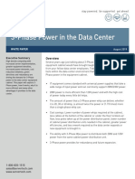 3-Phase Power in The Data Center: White Paper
