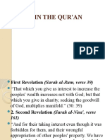 Riba in The Qur'An