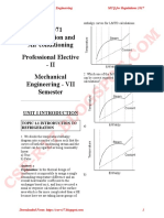 ME8071 REFRIGERATION AND AIR CONDITIONING MCQ