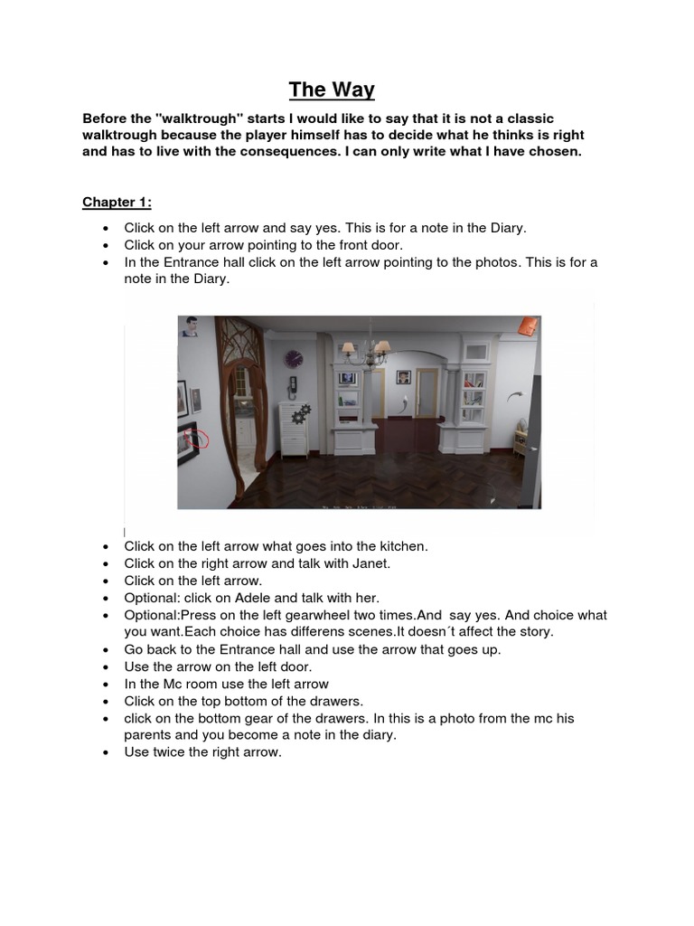 Interactive Walkthrough for 
