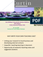 Case Writing in Cross-Border Business Relations - SRC