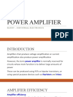 Power Amplifier: Elex95 - Industrial Electronics