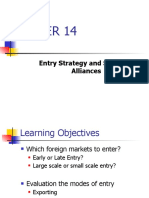 Entry and Strategic Alliances