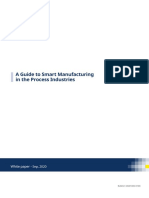 A Guide To Smart Manufacturing in The Process Industries: White Paper