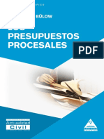 VON BULOW-Los Presupuestos Procesales