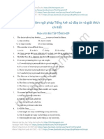 (ThichTiengAnh.Com) 231 Câu hỏi trắc nghiệm ngữ pháp Tiếng Anh có đáp án và giải thích chi tiết PDF