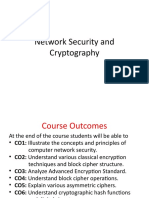 Network Security and Cryptography