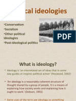 Political ideologies overview
