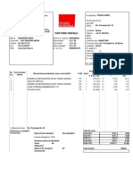 Factură Fiscală: Studio Moderna S.A