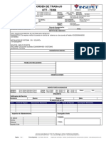 Orden de trabajoOTT-73368 LA SIERRA PDF