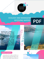 Ecology and Management of Receiving Waters: Panal, Roselle Saja, Diannica Jusay, Quency