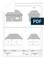 1-Storey Residential Bldg. A2 - : Front Elevation Right Elevation