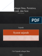 KD 3.5 Sejarah sebagai Ilmu, Peristiwa, Kisah,