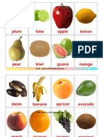 Fruits 8 A4