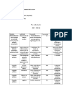 Plan de Evaluación PAC 2020-2020 (Modificación por cuarentena)